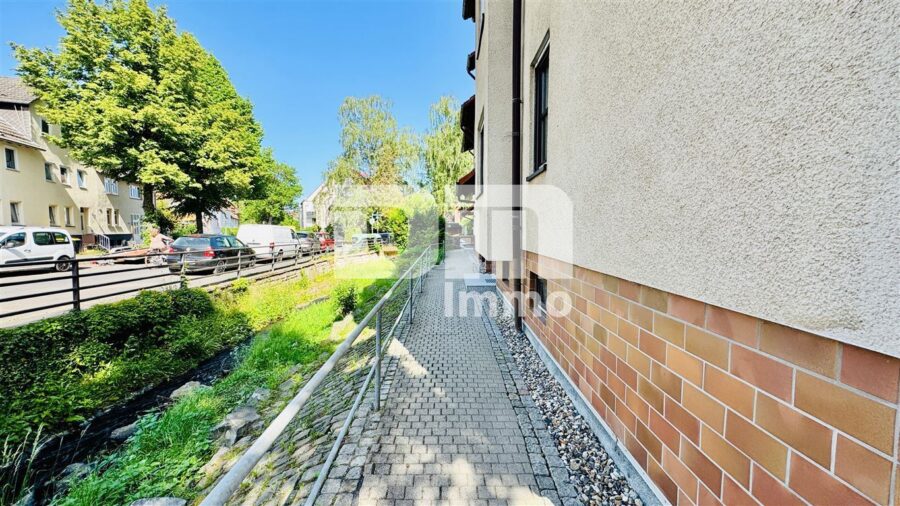 (R)eserviert!Stilvolle 3-Zimmerwohnung inkl. Balkon + TG Stellplatz nahe Rammelsberg - Zuwegung Wohnanalage